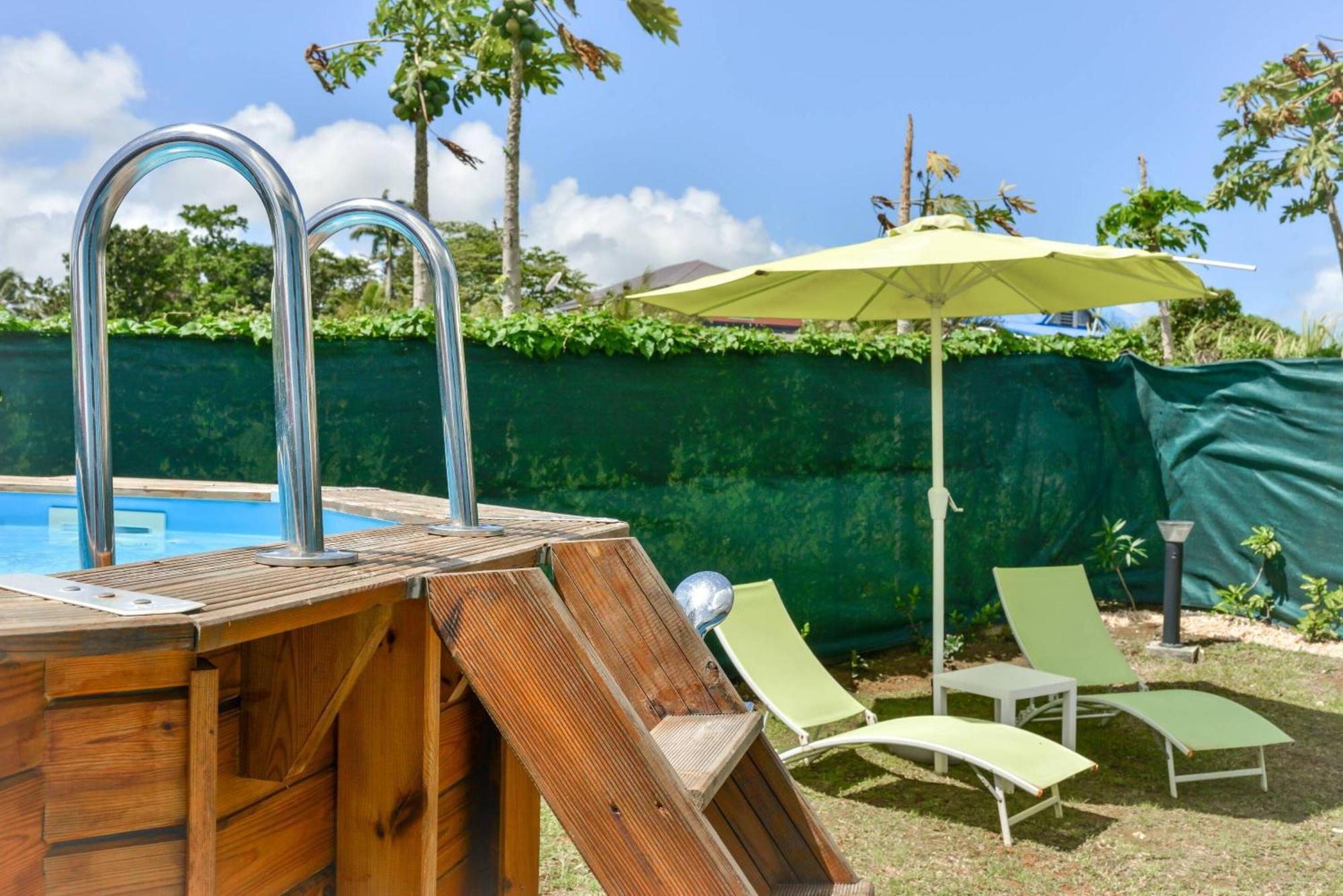 Les Jardins De Chantilly -Bungalows 4 Etoiles Avec Jardins Et Piscines Privees Baie-Mahault Rom bilde
